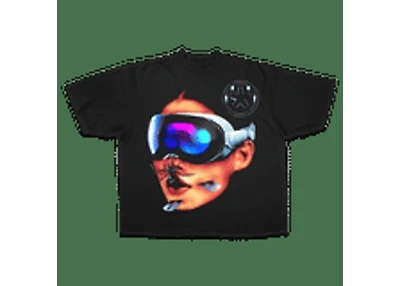 Works of Madness Vision Drop Shoulder Tee Black