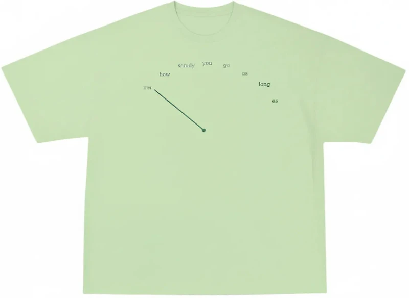 Village Speedometer Green Tee