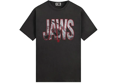 Kith x JAWS Shark Attack Vintage Tee Black