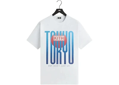 Kith Tokyo Classic Logo Vintage Tee White