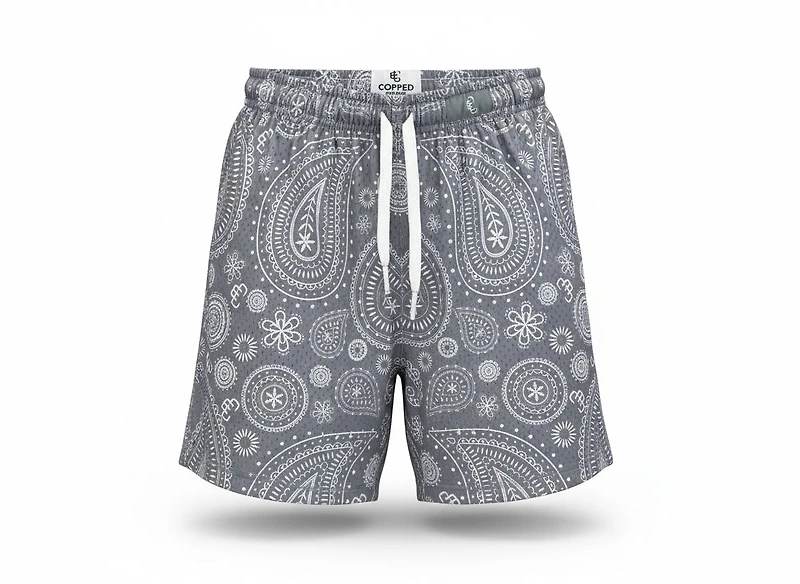 Copped Shorts Paisley Storm