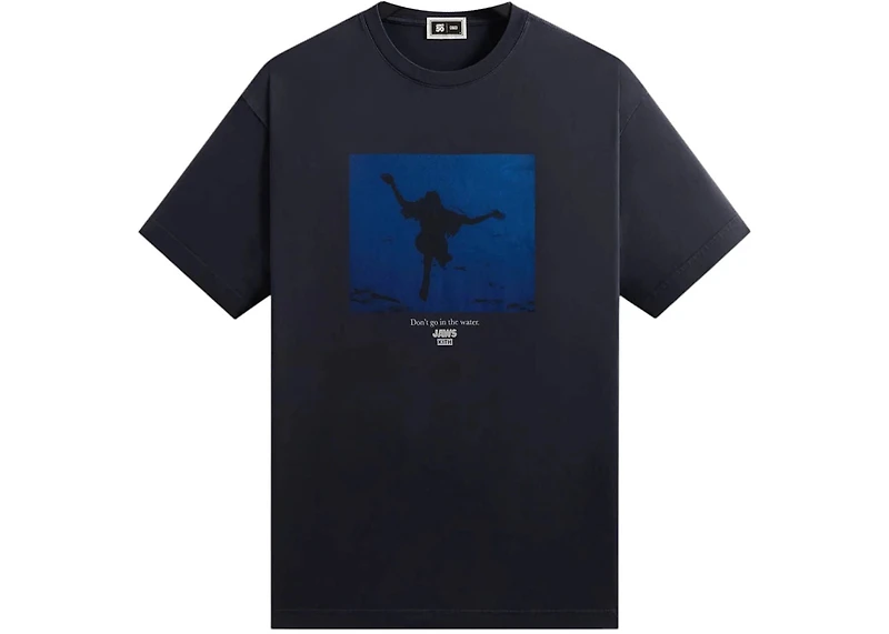 Kith x JAWS Quote Vintage Tee Nocturnal