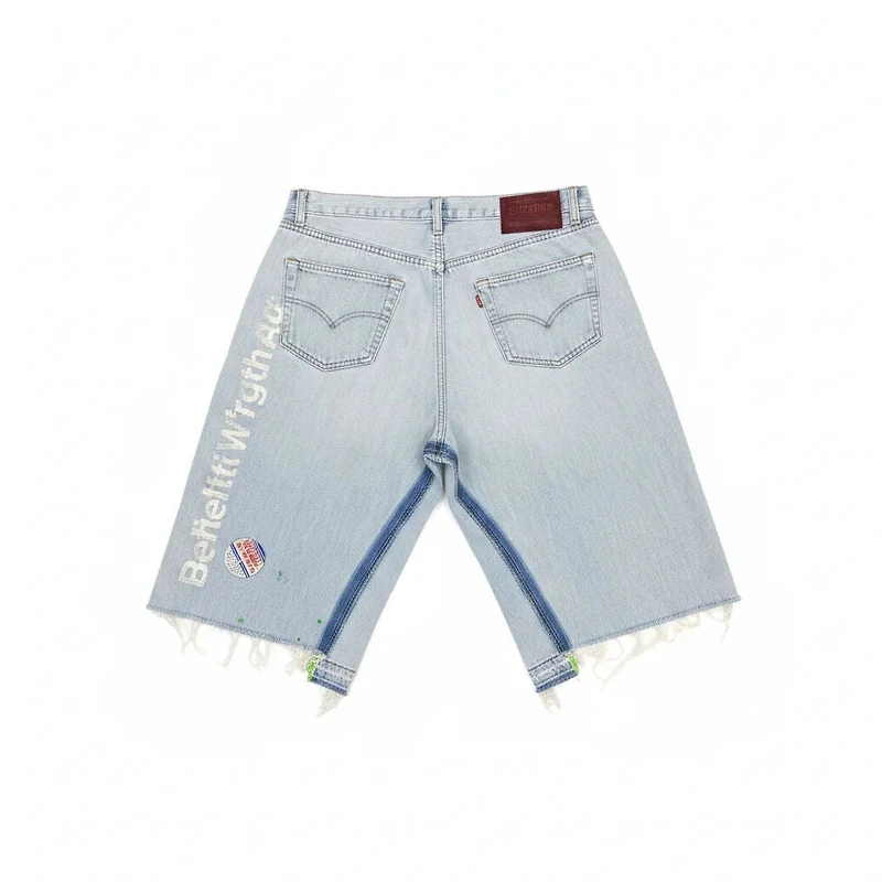Better With Age Campaing Triple-Wide Denim Short