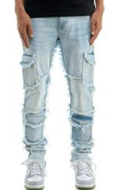 KDNK JEANS KND4803 BLUE CARGO