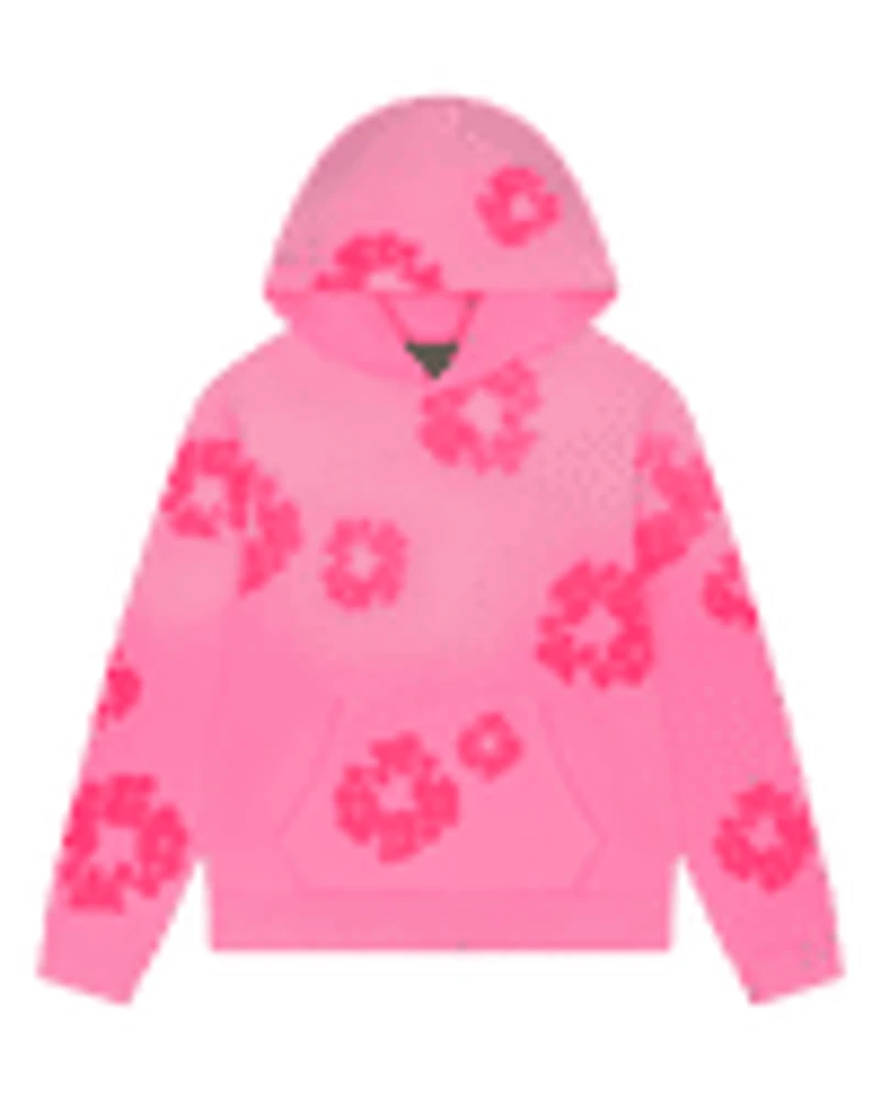 Denim Tears Mono Cotton Wreath Hoodie Pink
