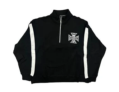 Mixed Emotions Black Quarter Zip