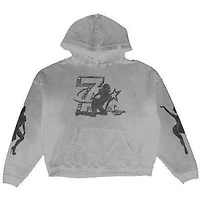Triple Sevens Trap Logo Hoodie Grey