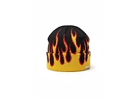 oMA Studios Flame Skull Cap Black