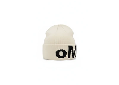 oMA Studios Logo Skull Cap Ivory