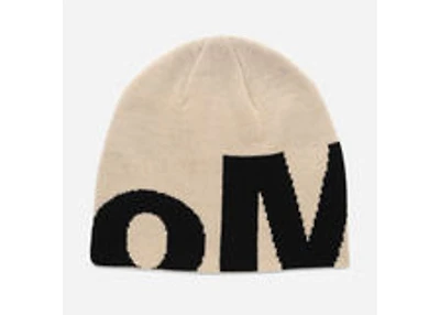 oMA Studios  Jumbo Logo Skull Cap Ivory