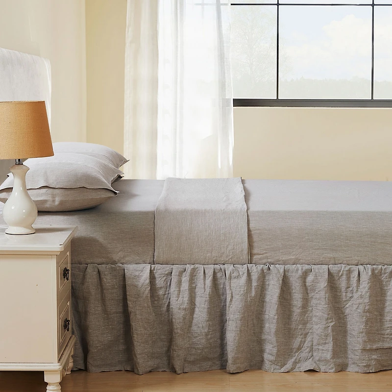 Natural French Linen Sheet Set
