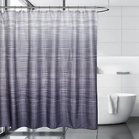 Ombre Line Shower Curtain