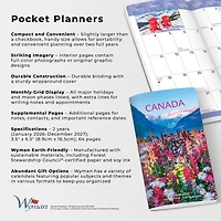 Canada Bilingual 2026 2 Yr Pocket Planner Calendar - Online Only