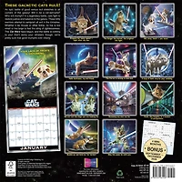 Cat Wars 2027 Wall Calendar