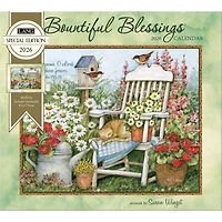 Bountiful Blessings 2026 Deluxe Special Edition Wall Calendar with Print