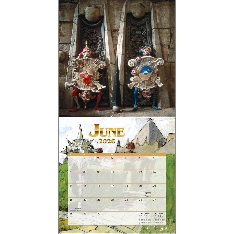 Jim Henson’s Labyrinth 2026 Wall Calendar