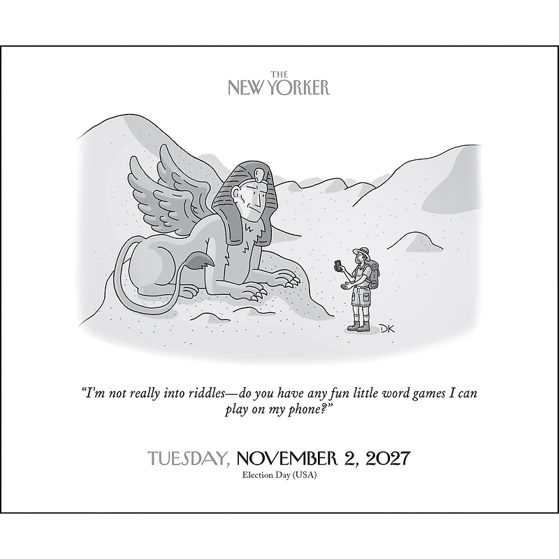 Cartoons from The New Yorker 2027 Box Calendar