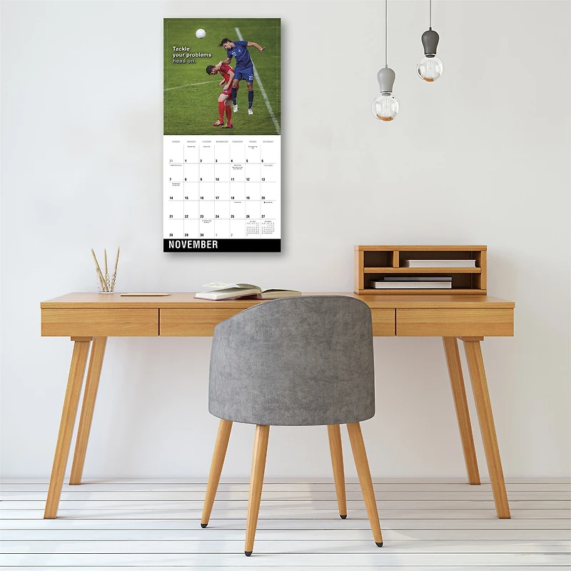 Soccer 2027 Wall Calendar