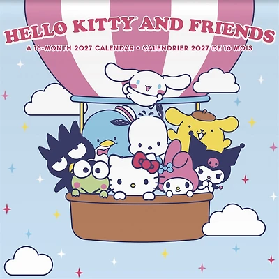Hello Kitty and Friends 2027 Wall Calendar