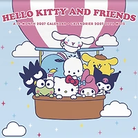 Hello Kitty and Friends 2027 Wall Calendar