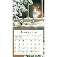 Cats In The Country 2026 Deluxe Wall Calendar
