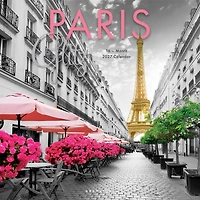 Paris Glitz 2027 Wall Calendar