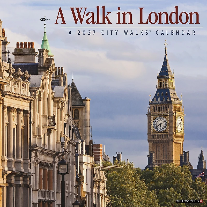 A Walk in London 2027 Wall Calendar - Online Only