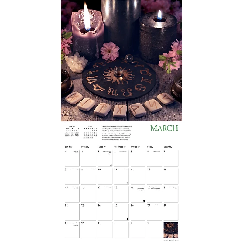 Wicca 2026 Wall Calendar - Online Only