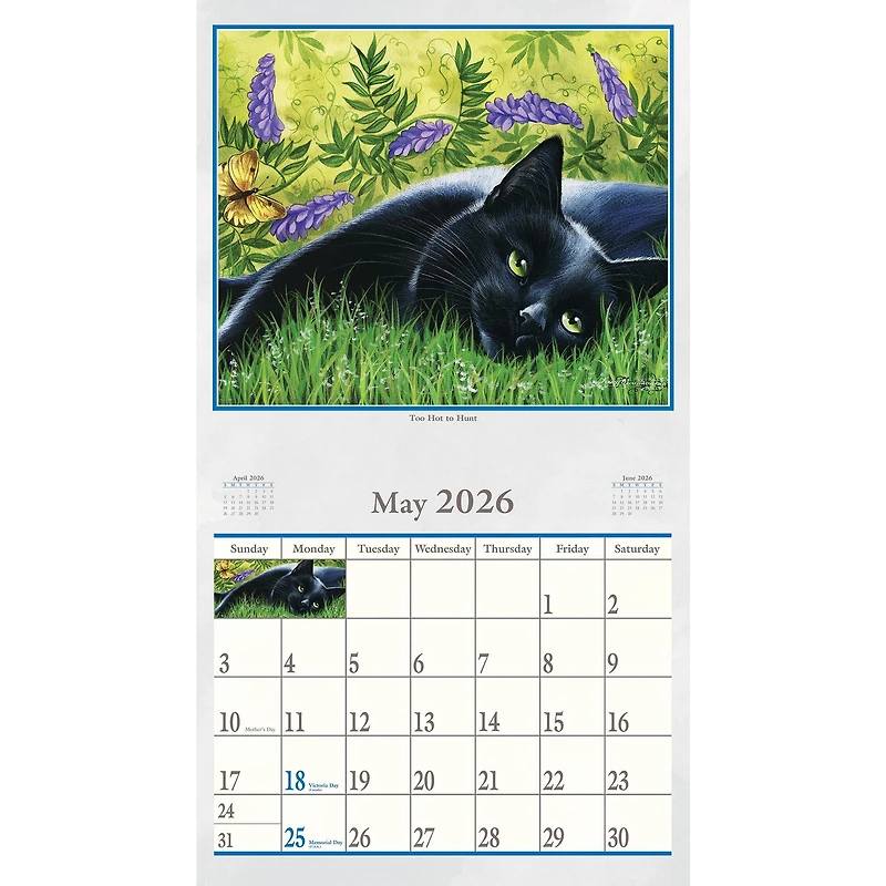 Cats Meow 2026 Wall Calendar - Online Only