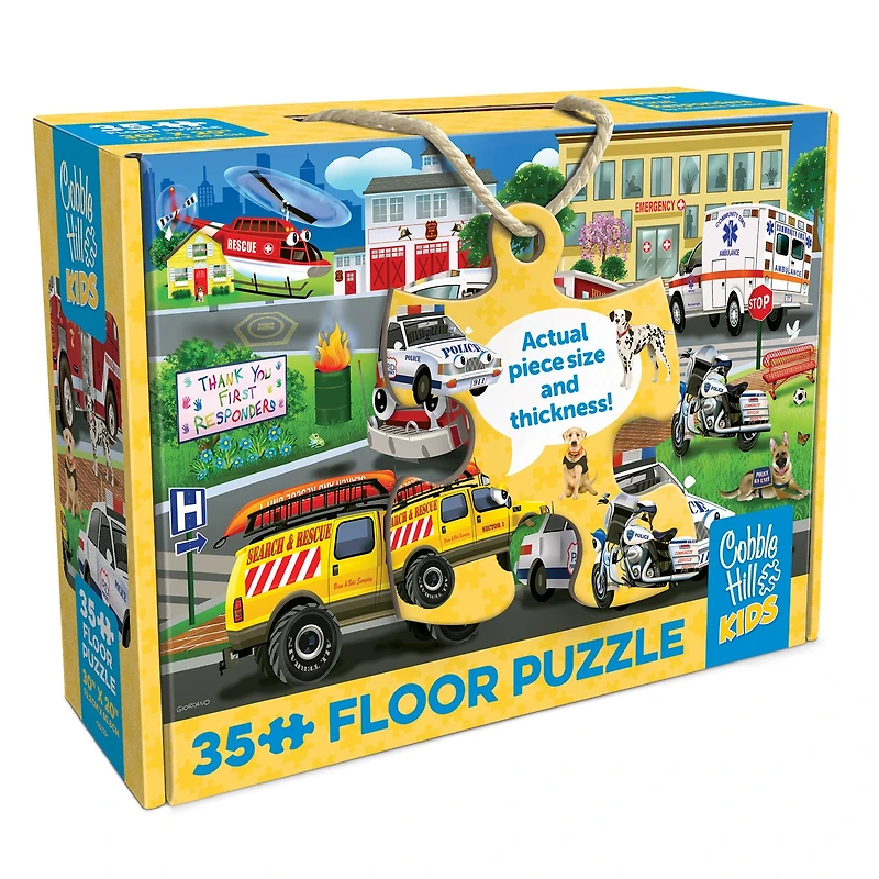 First Responders 35 Piece Floor Puzzle - Online Only