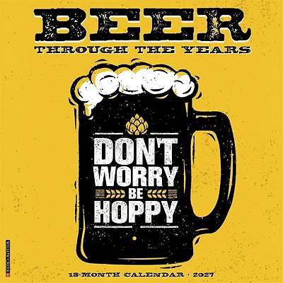 Beer—Through the Years 2027 Wall Calendar