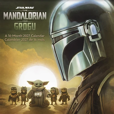 Star Wars Mandalorian Grogu 2027 Mini Calendar