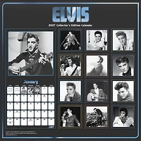 Elvis Presley Collector's 2027 Wall Calendar - Online Only