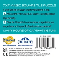Tidal Pool Magic Square 49 Piece Puzzle - Online Only