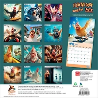 Flew the Coop / Quitter le nid 2027 Wall Calendar