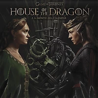 Game Of Thrones House Of The Dragon 2026 Wall Calendar