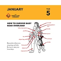 Worst Case Scenario Survival 2027 Box Calendar