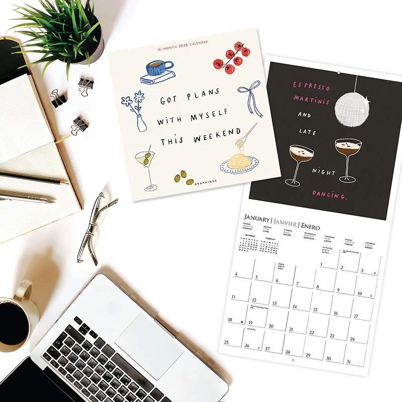 Simple Joys 2026 Wall Calendar - Online Only