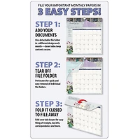 Botanical Gardens 2026 File It Wall Calendar - Online Only