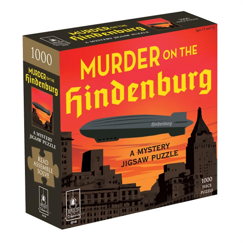 Murder on the Hindenburg 1000 Piece Puzzle - Online Only