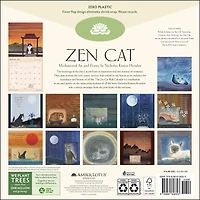 Zen Cat 2027 Wall Calendar - Online Only