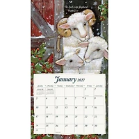 The Lord Is My Shepherd 2027 Wall Calendar