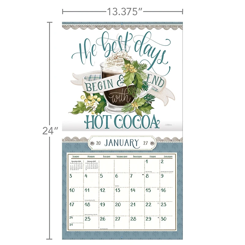 Love To Cook 2027 Wall Calendar
