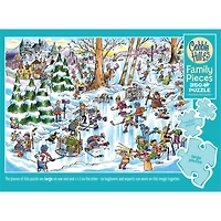 Hockey Town 350 Piece Puzzle Cobble Hill