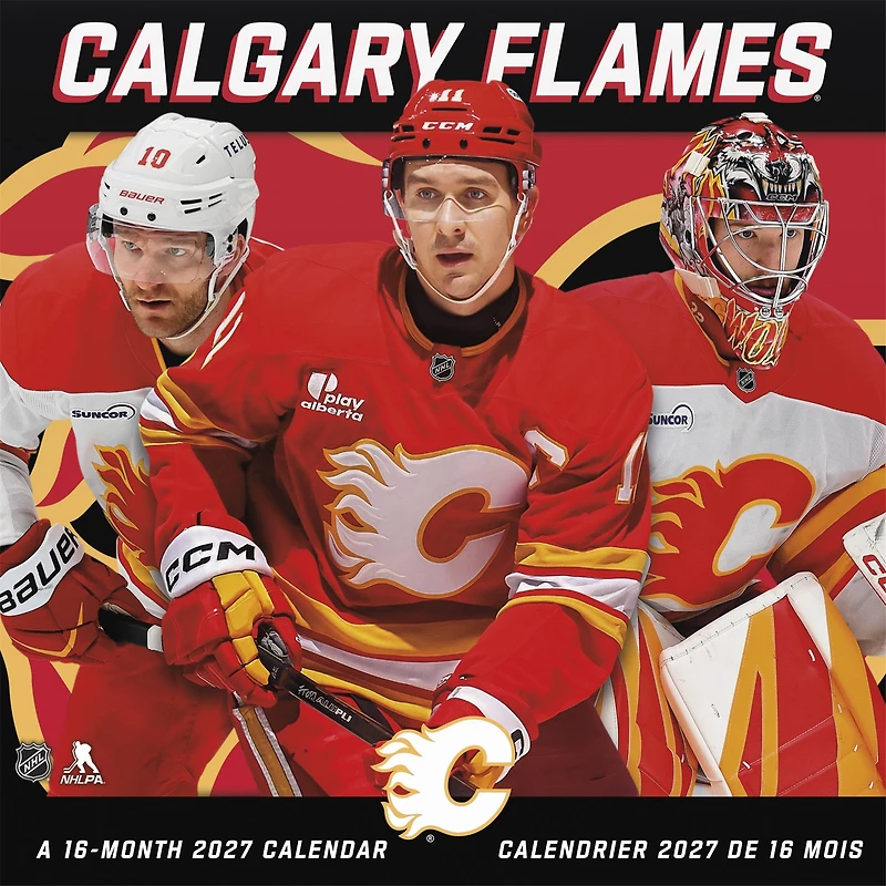 NHL Calgary Flames 2027 Wall Calendar