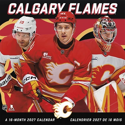 NHL Calgary Flames 2027 Wall Calendar