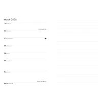Katsushika Hokusai: The Great Wave 2026 Engagement Calendar