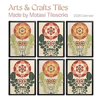 Arts And Crafts Tiles 2026 Wall Calendar - Online Only