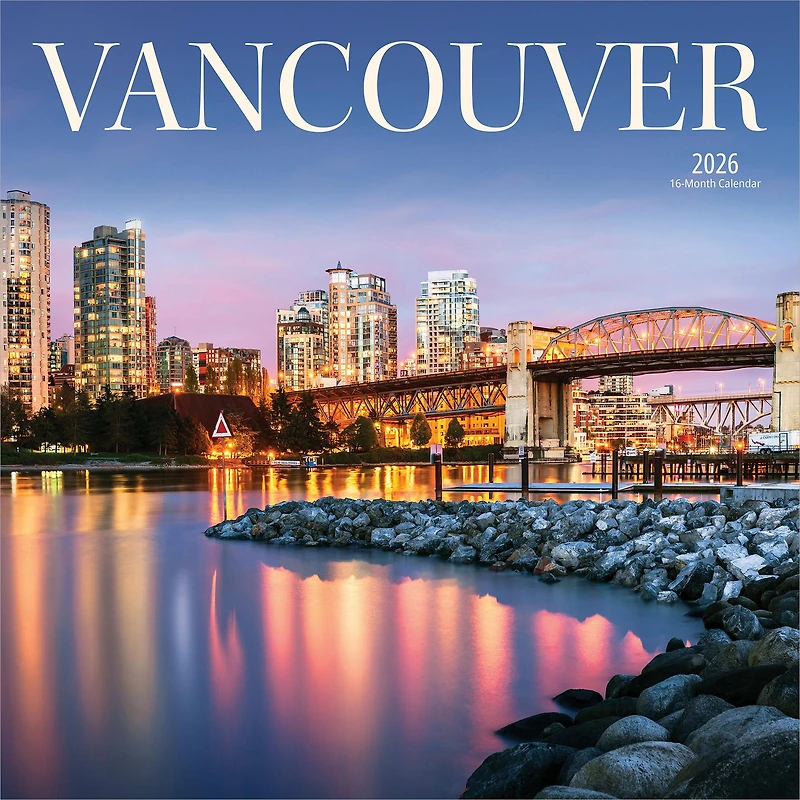 Vancouver 2026 Wall Calendar