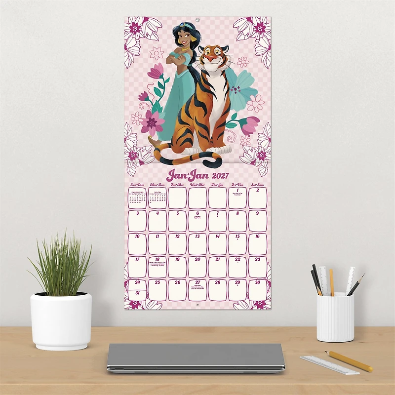 Disney Princess 2027 Wall Calendar